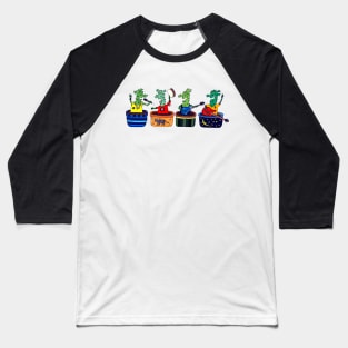 Rock and Cactus Baseball T-Shirt